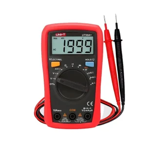 UT33A+ Five Half Digit Digital Multimeter High Precision 200mV 600V AC DC Voltage 200A 10A Current Resistance