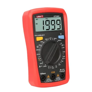 UT33B+ 1999 Counts 200mV-600V Digital Multimeter Voltage Current Resistance Tester