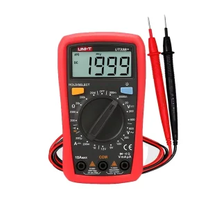 UT33B+ Five-and-a-Half-Digit Digital Multimeter 200mV-600V AC/DC Voltage 200A-10A Current Resistance