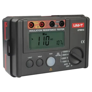 UT501A 1000V Insulation Resistance Meter Ground Tester Voltmet Automatic Measurement