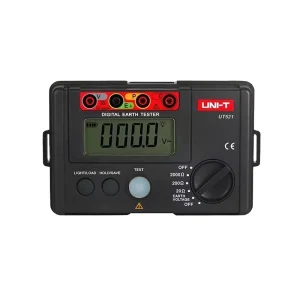 UT521 UT522 Digital Earth Resistance Testers 2000Ω 4000Ω Grounding Resistance Meter Ohm Meter 2-wire 3-wire Testing