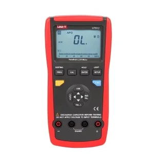 UT611 UT612 Dual LCD Digital Bridge Meter LCR DC Resistance Parameter Testing Equipment Manual Bridge Measuring Instrument