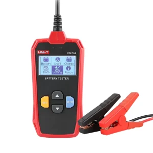 UT673A Car Battery Capacity Tester 12V/24V for 3-250Ah Batteries, Charging and Cranking System Test