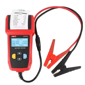 UT675A Car Battery Tester with Starting and Charging System Diagnostics and Printing