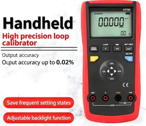 UT705 30V Handheld Single Function Loop Calibrator Accuracy 0.02% 1 Year Warranty Auto Testing