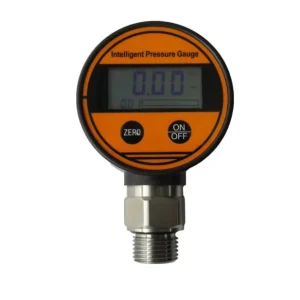 UTOP UIY6 Small Diameter 67mm Digital Water Gas Plastic Stainless Steel Thread Pressure Gauge