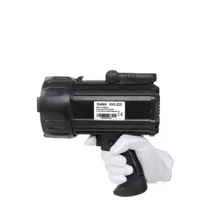 UV 365nm Handheld Rechargeable Magnetic Powder Black Light LED NDT Inspection Lamp for Hardness Testing