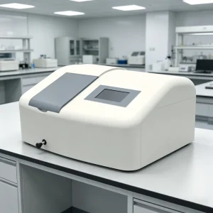 UV Vis Spectrophotometer 4.3″ Touch LCD Dual Light Source USB Interface Compact Structure Lab Testing Instrument