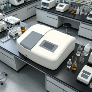 UV Vis Spectrophotometer Automatic Calibration Stable Baseline Wide Measuring Range Lab Equipment