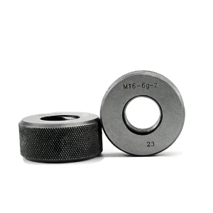 Ultra Exact High Accuracy 0.01mm GCr15 American Standard UNF Thread Ring Gauge 0-100mm 1/4″-1″ 1-Year Warranty