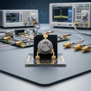 Ultra Miniature Ka Band Broadband Microstrip Circulator 07 Broadband AESA Circulator High Isolation T R Module Circulator