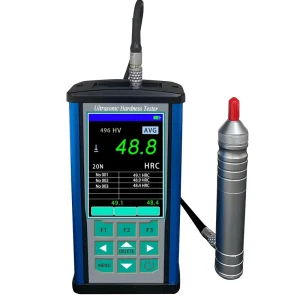 Ultrasonic Hardness Tester for Flange Edges Root Gear Groove Stamping Parts and Thin Plates