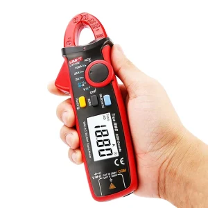 Uni t Ut210e Digital Mini Clamp Meter Multimeter True RMS AC DC Current Capacitance Tester