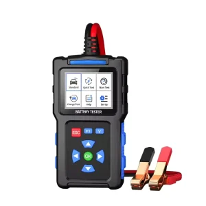 Universal Battery Tester 12v 24v 48v Auto Battery Analyzer Tester Battery Life Voltage Diagnostic for All Cars & Motorcycles