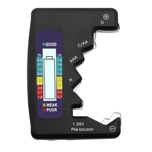 Universal LCD Digital Battery Capacity Tester C D N AA AAA 9V 1.5V Battery Detector
