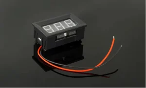 V27D T1 2 Wire 0.56 LED Mini Digital Voltmeter DC3.2-30V LED Voltage Panel Meter