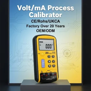 V&A Loop Calibrator Multimeter OEM ODM Supported Process Calibration Voltage Ma Meter VA700 Dual LCD 5 Digit Display 12 Month