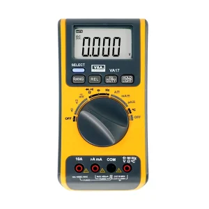 VA17 Auto-Ranging True RMS Digital Multimeter Voltmeter 9V Battery CAT III 600V Safety Rating Duty Cycle Tester