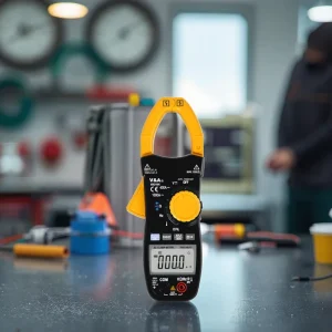 VA311A Auto Ranging Digital Clamp Meter 1000 Amp NCV Tester Hi Viz LCD Display TRMS Resistance Capacitance CAT III 600V