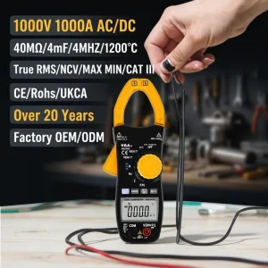 VA311B Digital Clamp Meter Multimeter Ammeter Clamp AC DC 1000V 1000A Car Volt Amp Meter Tester
