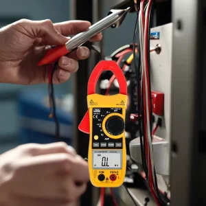 VA312 Auto-Ranging Digital AC Clamp Meter 5999 Count Voltmeter ADP Tester Voltage Current Capacitance Resistance Frequency Diode