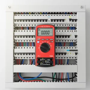 VA42R Auto Range Digital Bar Graph Multimeter 4-Digit Display Voltage Current Resistance Testing
