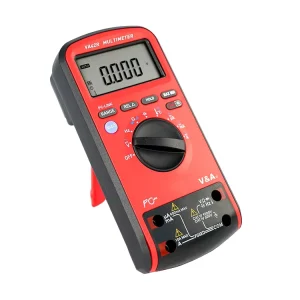 VA42R Auto Range Digital Bar Graph Multimeter 6600 Counts 1000V AC/DC Resistance Capacitance Peak Hold Type K True RMS Diode