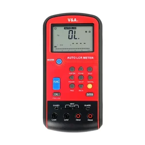 VA520B Auto Digital LCR Meter 0.30% Accuracy Measures Inductance Capacitance Resistance ESR DCR RP Dual Digital LCD Mini USB