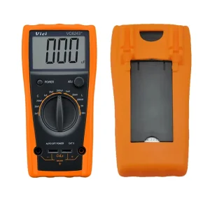 VC6243+ Digital 2nF 20nF 200nF 2uF 20uF 200uF 2000uF 2mH 20mH 200mH 20H Low Battery Inductance Capacitance Tester