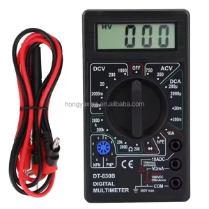 VC830L A830L DT 830B XL830L Digital Multimeter AC DC Ammeter Voltage Ohmmeter LCD Screen Backlight Portable 0.1 Accuracy 4