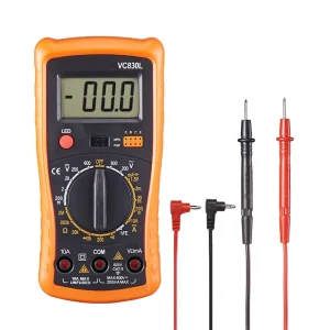 VC830L Anti fall Digital Multimeter Electronic Circuit Maintenance Test Professional Analog Automatic Range Tester