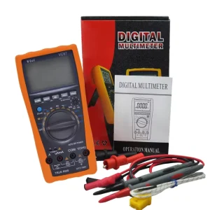 VC87 Vici Portable Multimeter with (0.5%+3) Accuracy 1000V DC 750V AC 20A EMC LVD Certified