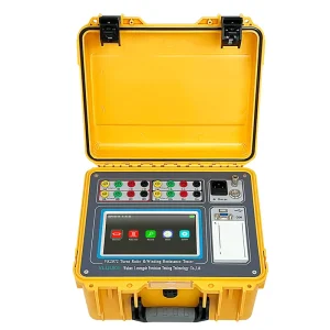 VK2072 Turns Ratio and Winding Resistance Tester for DC Resistance Transformer IP67 0.2 Accuracy