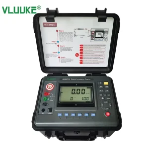 VLUUKE KD2677F Digital Megohm Meter High Voltage 220V Insulation Resistance Tester 1 Year Warranty
