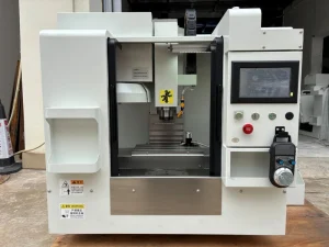 VMC 215 Small Household Light Duty CNC Milling Machine Mini Vertical Three Axis Desktop Machining Center 220V Multifunctional