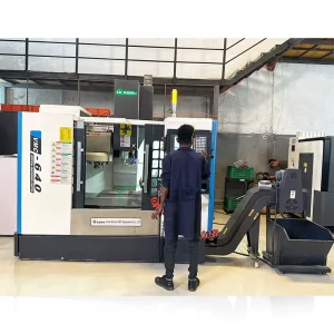 VMC640 4-Axis CNC Vertical Metal Milling Machine with Automatic Control System