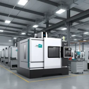 VMC850 BT40 Small Educational Vertical CNC Machining Center