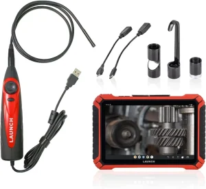 VSP 100 Industrial HD Endoscope X 431 Series Videoscope 7mm Snake Camera 6 LED Lights USB Borescope IP67 Waterproof
