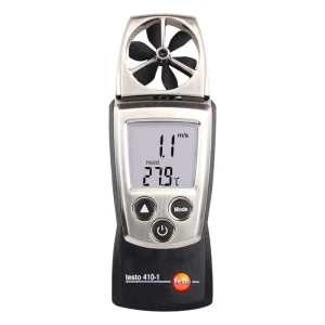 Vane Anemometer Airflow Meter Air Pressure Gauge Differential Pressure Meter m/s Wind Speed 2AAA Type