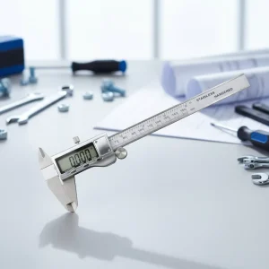 Vernier Caliper 150/200/300mm Stainless Steel High Precision +/-0.02mm Resolution 0.1mm Electronic Long