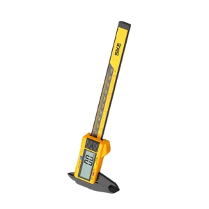 Vernier Caliper 150mm Yellow Black Large Screen Display Metric and Inch Convenient Use