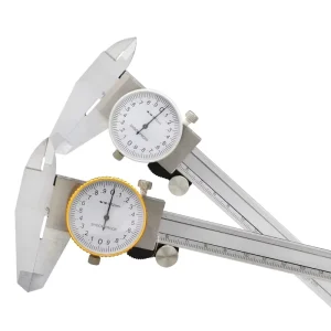 Vernier Caliper Dial Caliper 0-200mm 0.02mm Shock-proof Steel Precision Dial Vernier Caliper Thickness Gauge