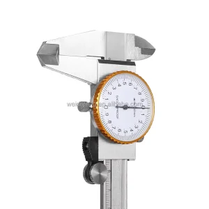 Vernier Caliper Watch Indicator Industrial Grade Shockproof Dial Stainless Steel Hardware Measuring Instrument