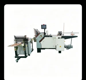 Versatile Automatic Buckle Folding Equipment with Dual Unit Configuration for High Volume B2 Paper Processing