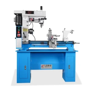 Versatile HongXi HQ800 Horizontal Milling Machine Lathe 220V Medium Duty for High Speed Metal Turning