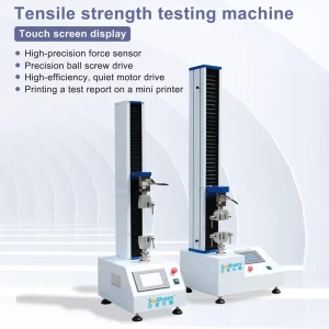Vertical Tensile Testing Machine for Plastic Rubber Metal and Fabric