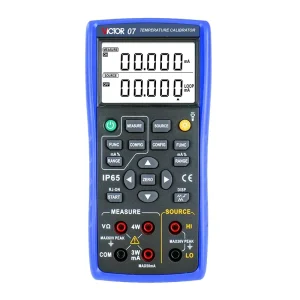 Victor Ruoshui 07 24V Loop Power Temperature Calibrator 11 Thermocouple 5 RTD Thermal Resistance Signal Measurement and Output