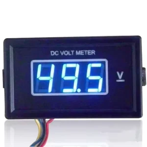 Voltage Meter AC and Digital Panel Voltmeter LED Display with Measuring 80-500V Digital Panel Voltmeter AC
