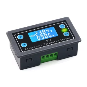 Voltage and Current Meter Power Capacity Time Under Voltage Over Voltage Protection Multi Function Battery Control UI5