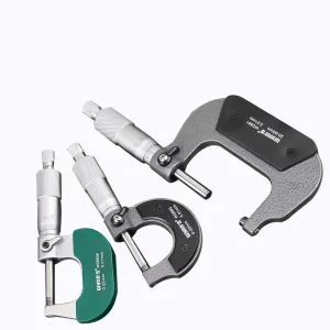 W0580 Spiral Outside Micrometer 25-50mm, Outer Diameter and Thread Thickness Gauge